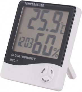 Digital Thermometer Hygrometer with LCD display, temperature and humidity measuring device